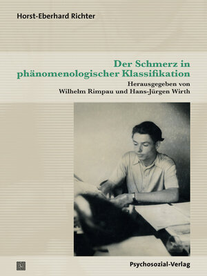 cover image of Der Schmerz in phänomenologischer Klassifikation